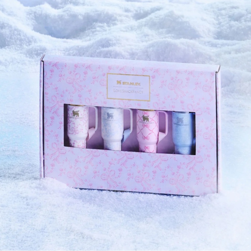 Stanley x LoveShackFancy Holiday Quencher ProTour Ornament Set